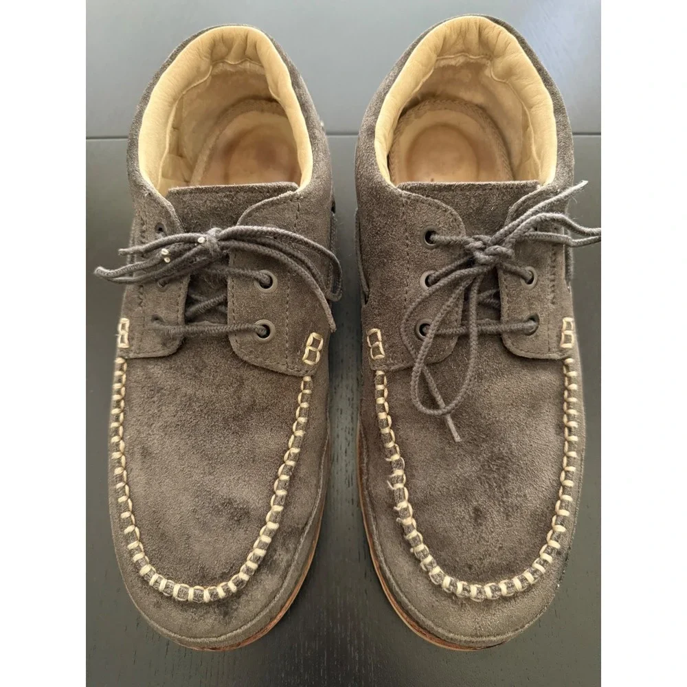 Timberland Abington Chukka Boot Mens 9.5M Gray Suede Lace-Up‎ Vibram Outsole
